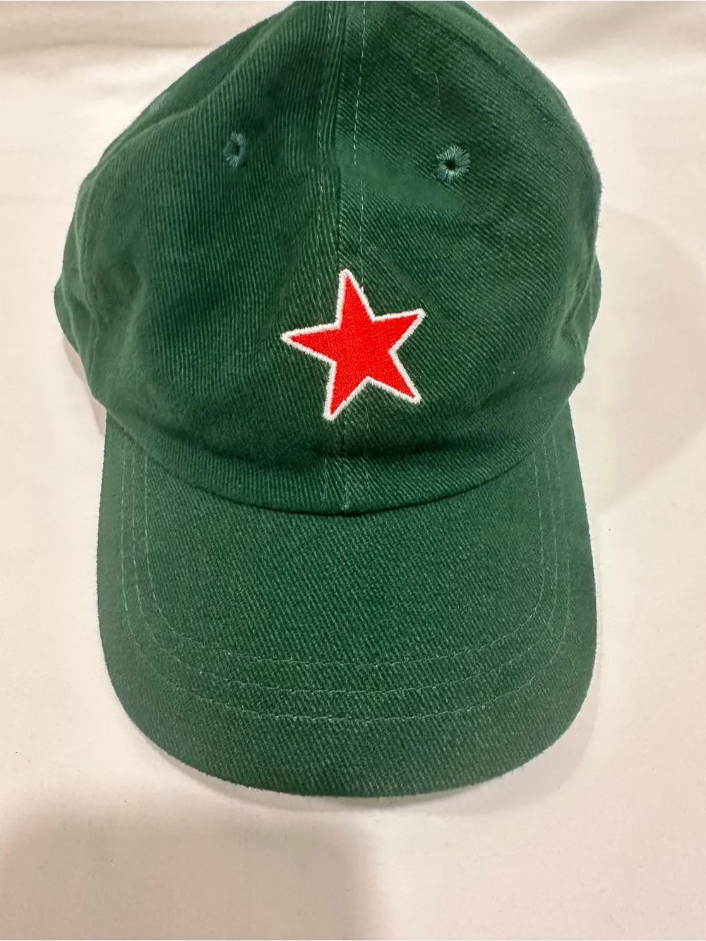 Vintage 1997 US Open Tennis Hat Green Embroidered Strapback 90s Cap